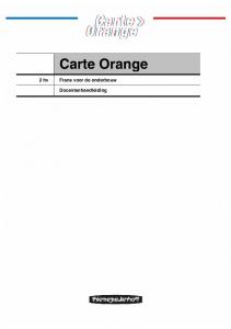 Docentenhandleiding (PDF) - Carte Orange