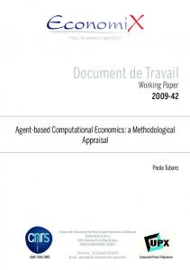 Document de Travail - EconomiX