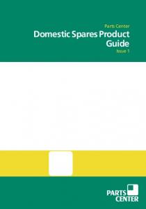 Domestic Spares Product Guide