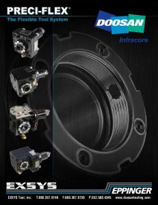 Doosan Tooling Catalog - EXSYS Tool, Inc.