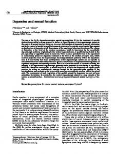 Dopamine and sexual function