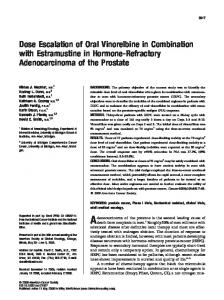 Dose Escalation of Oral Vinorelbine in Combination with ... - Deep Blue