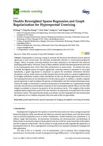 Double Reweighted Sparse Regression and Graph ... - MDPI