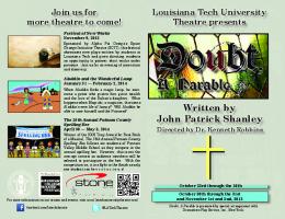 Doubt, A Parable program. pdf - School of the Performing Arts