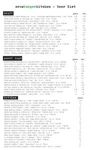 download beer|wine list