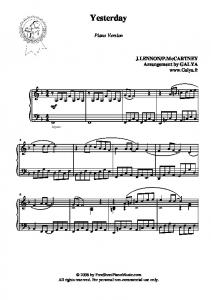 download PDF - Free Sheet Piano Music