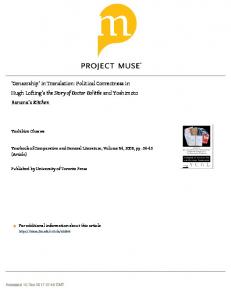 Download PDF - Project MUSE