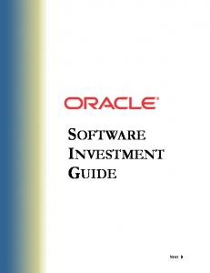 Download Software Investment Guide (PDF)