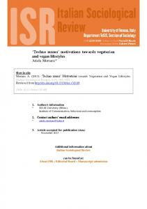 Download this PDF file - Italian Sociological Review