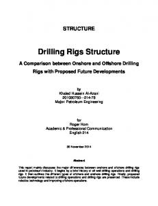 Drilling Rigs Structure