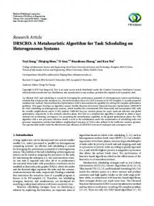 DRSCRO: A Metaheuristic Algorithm for Task Scheduling on