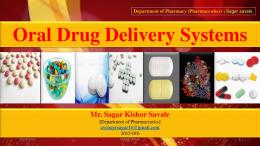 drug delivery systems