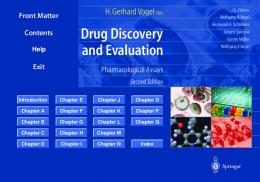 Drug Discovery and Evaluation