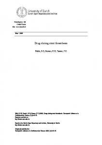 Drug-eluting stent thrombosis