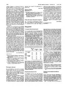 Drug points - Europe PMC