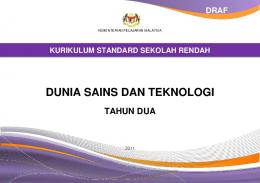 DUNIA SAINS DAN TEKNOLOGI