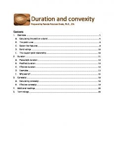 Duration and convexity - it-educ.jmu.edu