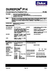 Durepon P14 - Dulux Protective Coatings