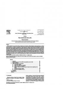 Dye-sensitized solar cells - Semantic Scholar