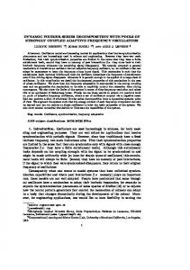 DYNAMIC FOURIER SERIES DECOMPOSITION