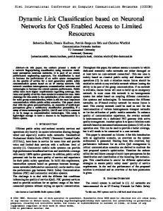 Dynamic Link Classification based on Neuronal