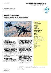 Dynamic Team Training