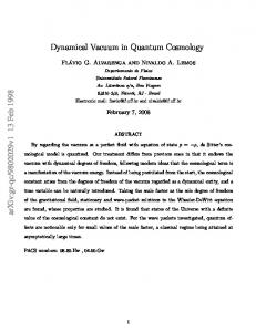 Dynamical Vacuum in Quantum Cosmology