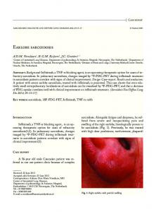 Earlobe sarcoidosis - Mattioli 1885