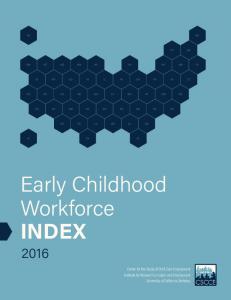 Early Childhood Workforce Index 2016