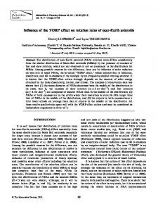 Earth asteroids - Wiley Online Library