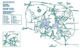 East Fork Park Map - Ohio State Parks