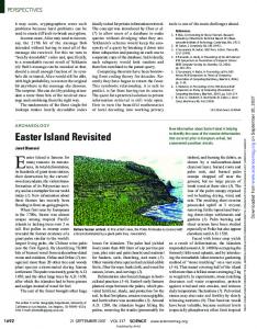 Easter Island Revisited - Bio-Nica.info