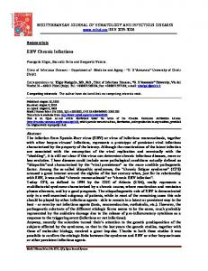 EBV Chronic Infections