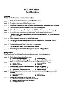 ECE 102 Chapter 1 Test Questions