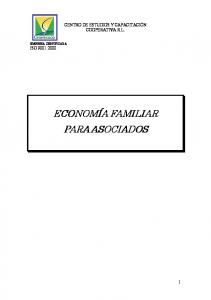 ECONOMIA FAMILIAR PARA ASOCIADOS