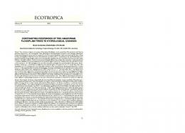 ecotropica - Society for Tropical Ecology