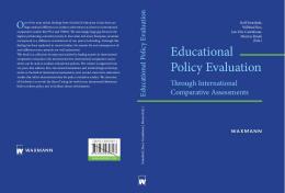 Educational Policy Evaluation