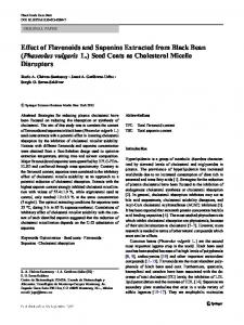 Effect of Flavonoids and Saponins Extracted from ...