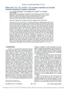 Effect of O2 , H2 +O2 , and N2 +O2 ion-beam