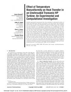 Effect of Temperature Nonuniformity on Heat Transfer