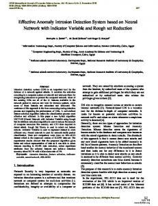 Effective Anomaly Intrusion Detection System