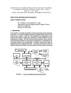 EFFECTIVE HETEROGENOUS DESIGN AND CO