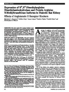 Effects of Angiotensin II Receptor Blockers - Diabetes - American ...