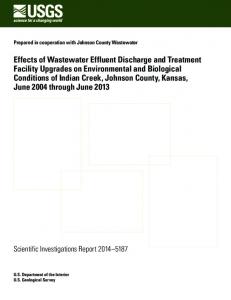 Effects of Wastewater Effluent Discharge and Treatment Facility ...