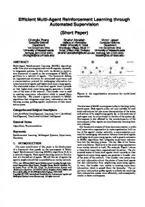 Efficient Multi-Agent Reinforcement Learning through Automated