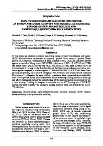 EGFR TYROSINE KINASE TARGETED COMPOUNDS: IN VITRO ...