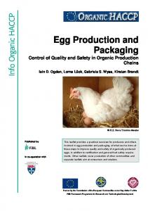 Egg Production and Packaging