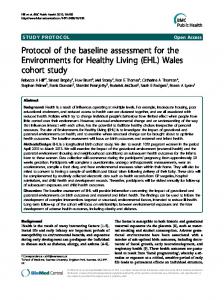 (EHL) Wales cohort study - ORCA - Cardiff University