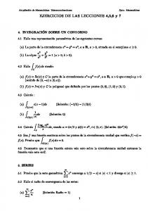 EJERCICIOS DE LAS LECCIONES 4,5,6 y 7