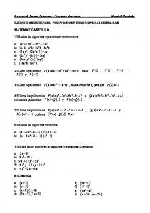 EJERCICIOS DE REPASO - matematicasmiguel71